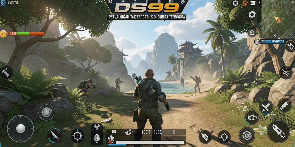 Gameplay DS99 menampilkan petualangan epik di dunia terbuka yang luar biasa.