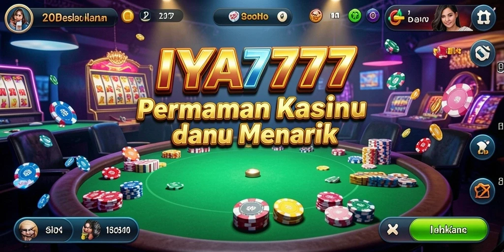 Tampilan menarik dari gameplay Kasino IYA777 yang menegangkan.