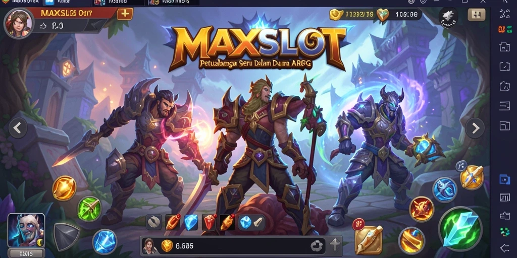 Gameplay seru dan menantang dalam <strong>MAXSLOT</strong> ARPG.