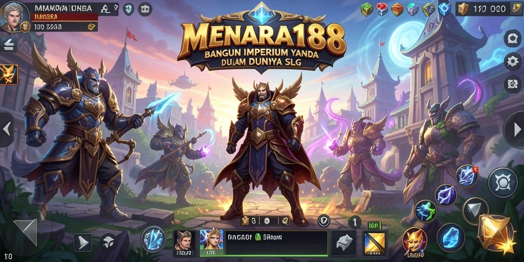 Menampilkan pertempuran strategis epik di MENARA188.