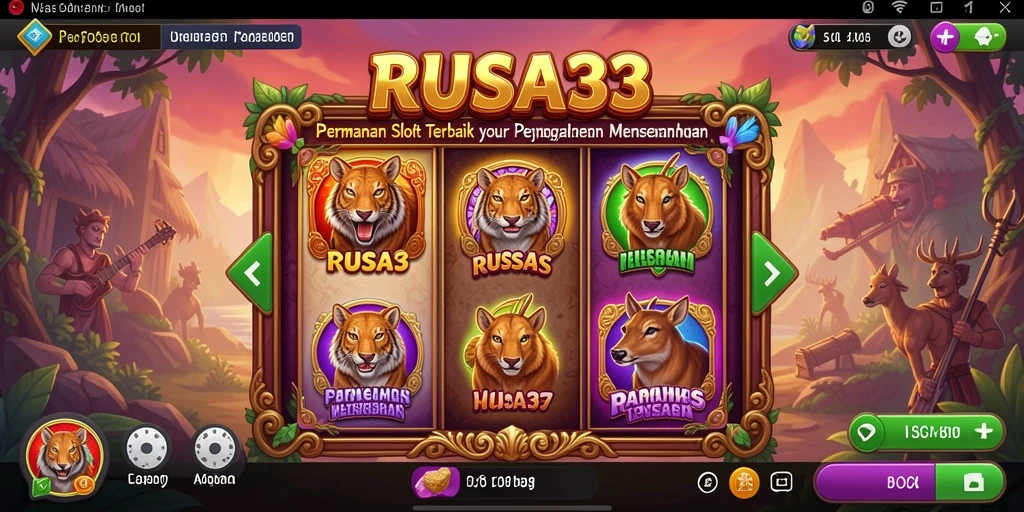 Tampilan gameplay RUSA33 yang menawan dan interaktif.