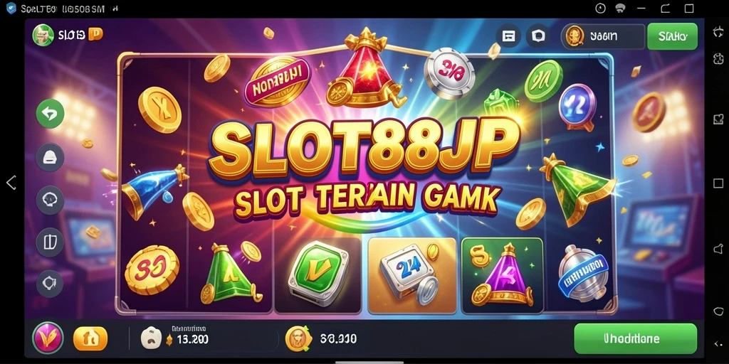 Screenshot dari SLOT88JP menampilkan gameplay slot yang seru dan mengasyikkan.