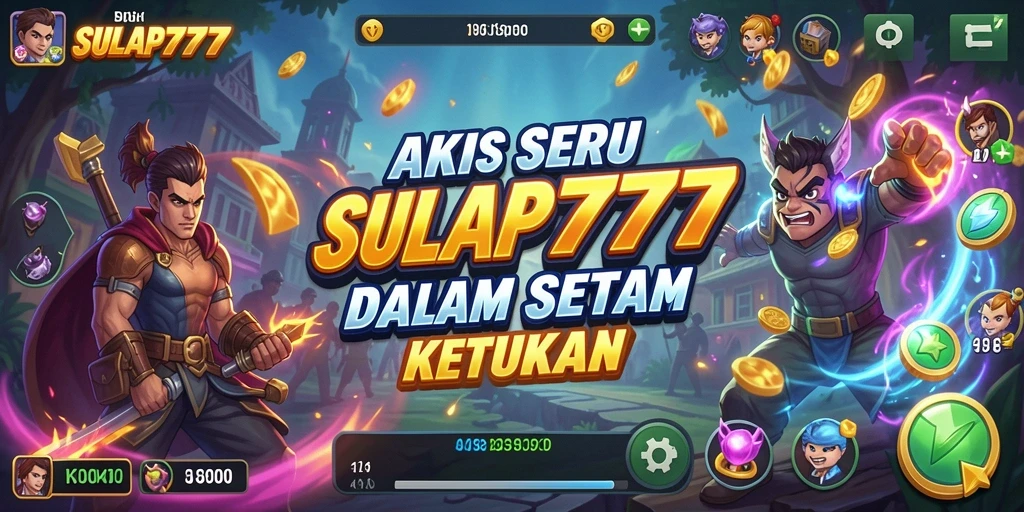 Gameplay seru dengan aksi menegangkan SULAP777.