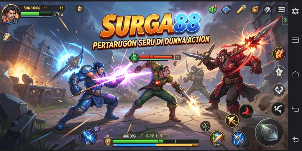 Gameplay SURGA88 yang menegangkan dan penuh aksi.