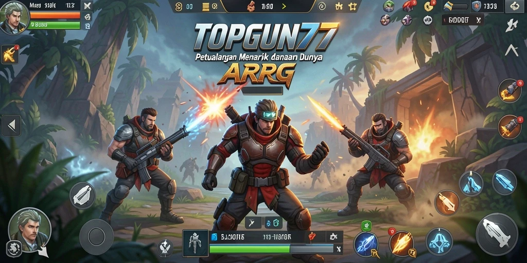 Gameplay seru dan menantang dari TOPGUN77 dalam aksi.